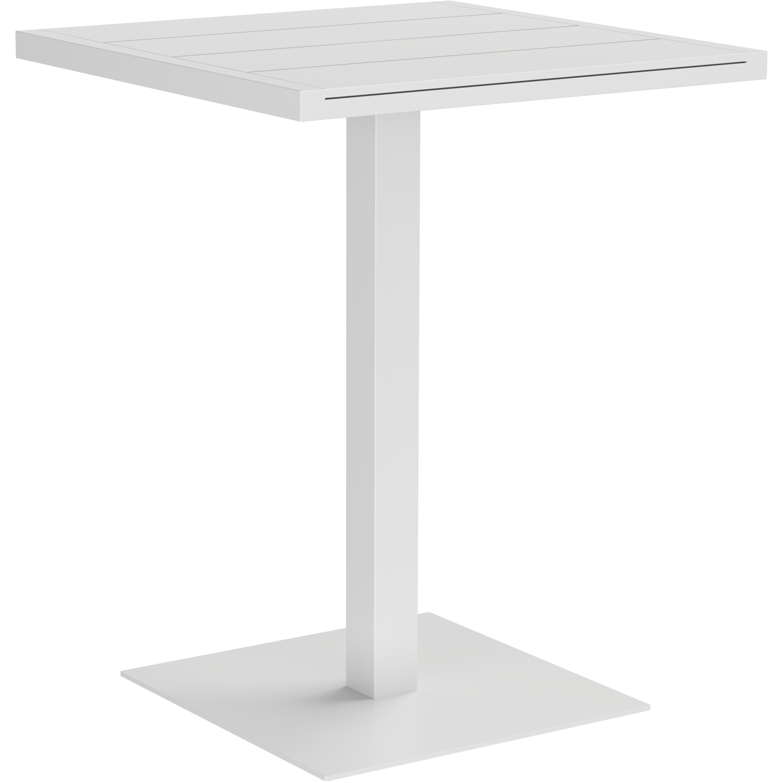 Merano 40.25 X 32 inch White Outdoor Bar Table